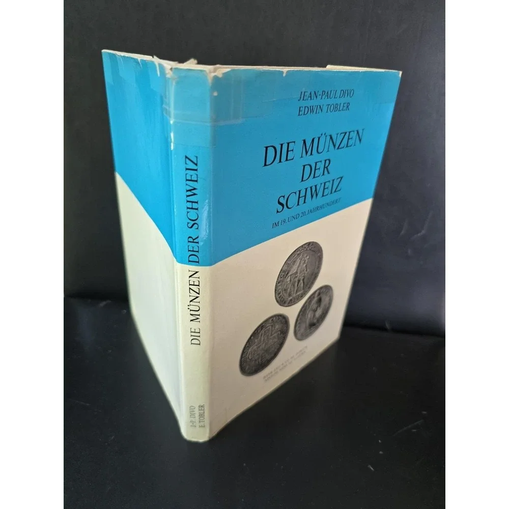 Die Munzen Der Schweiz Switzerland Coins Auction Catalog 1967 Jean-Paul Divo